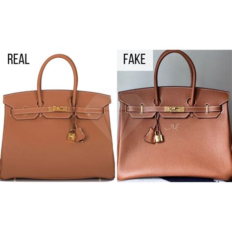 fake vs real hermes bag